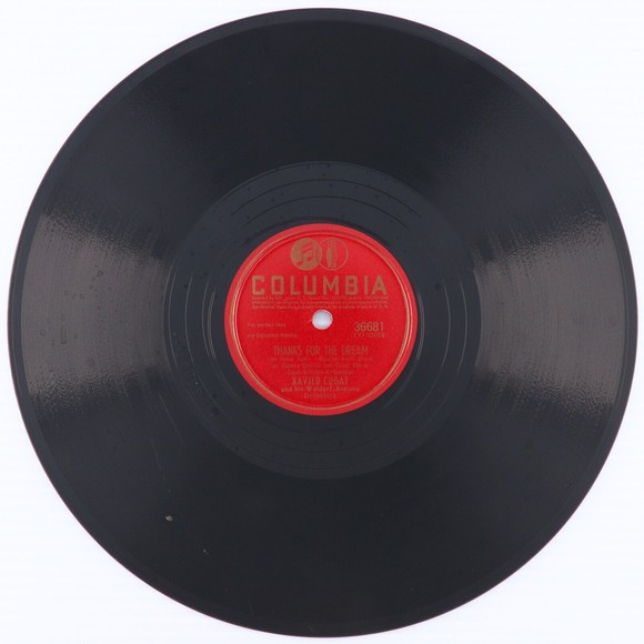 Xavier Cugat - Thanks For The Dream / Bim Bam Bum 1943 10" 78 rpm Record 36681 - Picture 2 of 15